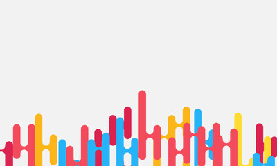 Abstract liquid shape colorful template banner with gradient color dot technology background Design with vector design