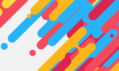 Abstract liquid shape colorful template banner with gradient color dot technology background Design with vector design