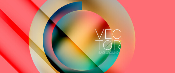 Fototapeta premium Dynamic fluid gradient techno sphere. Mesmerizing 3D effect sphere pulsating with vibrant colors, blending light and shadows for captivating and futuristic visual spectacle