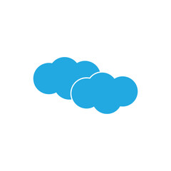 Obraz premium cloud logo icon