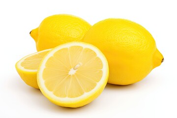 Nature refreshment. Juicy delight of citrus slices on white background isolated. Taste of sunshine