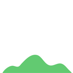 Green Mountain hill landscape