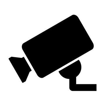 Security camera vector icon for graphic design, logo, web site, social media, mobile app, ui