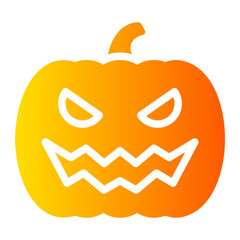 pumpkin gradient icon