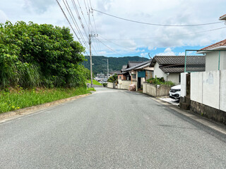 日本の住宅地の風景