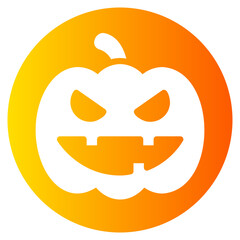 halloween gradient icon