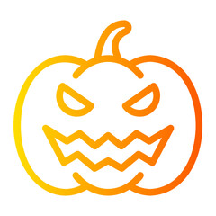 halloween gradient icon