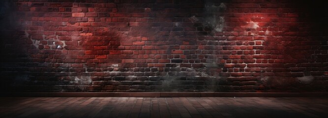 Discover a vibrant stock photo showcasing red brick walls, capturing the essence of Adam's unique stylistic touch. - obrazy, fototapety, plakaty