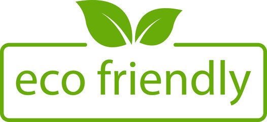Eco friendly icon for graphic design, logo, website, social media, mobile app, UI illustration