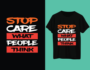 Stop Care What People Think