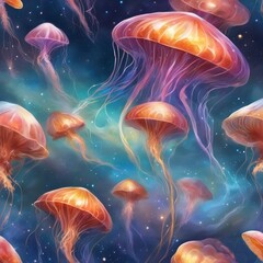 Jellyfish Flying On Andromeda Galaxy EP4