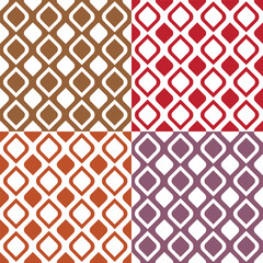 Set of background patterns. 