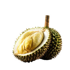 Obraz premium Durian Thailand s king of fruit on table