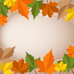 Autumn full color bacground