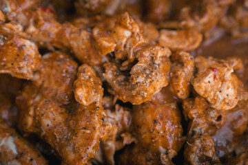 flavorful BBQ feast array of marinated chicken ready to hit the grill