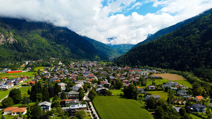 Fototapeta na wymiar Millstätter See, Döbriach, mountain, Austria