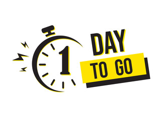 2 day to go last countdown icon. Two day go sale price offer promo deal timer, 2 days only, Countdown left days banner. count time sale. Vector illustration, number of days left badge for sale