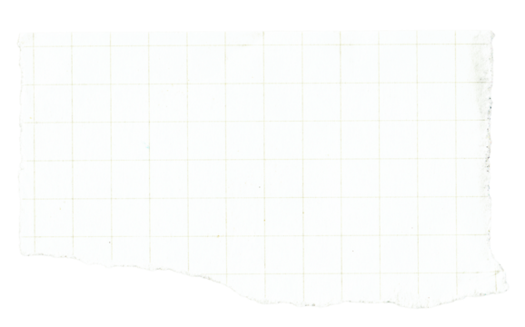 Ripped Paper note memo grid vintage scrapbook high quality isolated