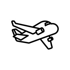 Plane Doodle Icon