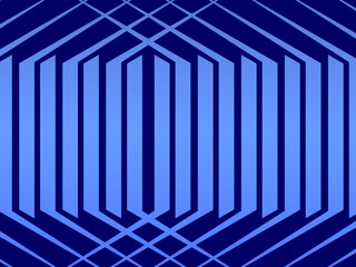 Obraz premium Premium background design with diagonal dark blue stripes pattern. Vector horizontal template for digital lux business banner, contemporary formal invitation, luxury voucher, prestigious gift certific