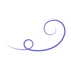 abstract blue background with swirls