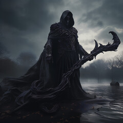 Grim Reaper from medieval dark age fantasy