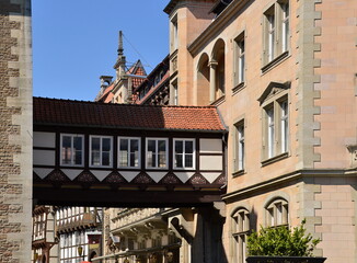 Obraz premium Historical Castle Dankwarderode in the Old Town of Braunschweig, Lower Saxony