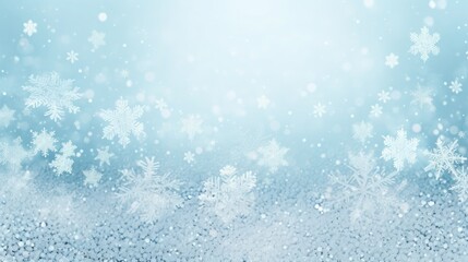 Obraz premium Photo blurred background, snowflakes, Christmas 