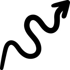  Hand drawn arrow doodle cute element