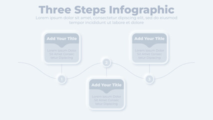 Infographic template for business timeline presentation