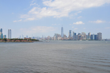 Obraz premium Manhattan skyline in New York