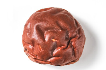 a loaf isolated on a white background