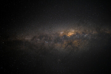Milky Way Galactic Center Night Sky