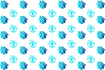 Abstract House Paint Pattern Background