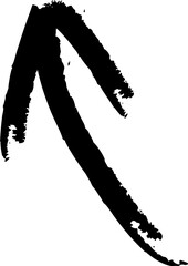 Hand drawn arrow doodle cute element