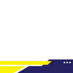 Obraz premium Modern Footer Business