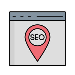 Local seo Vector icon which can easily modify or edit  

