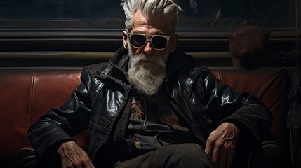 Old Punk Man, Generative AI