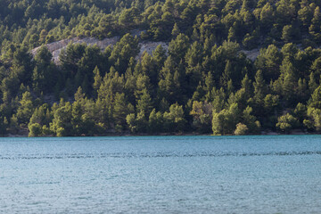 lake in the mountains