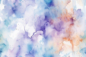 Seamless abstract watercolor texture. Ai generative