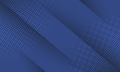 Abstract Striped Blue Background With Dots