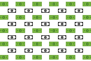 Abstract Thailand Bhat Banknote Pattern Background