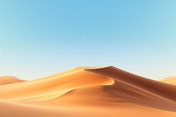 Fototapeta na wymiar Sand Dunes Wallpaper. Ai generative