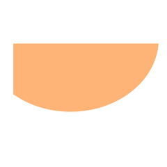 Organic shape flat illustration