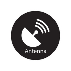 antenna icon vector