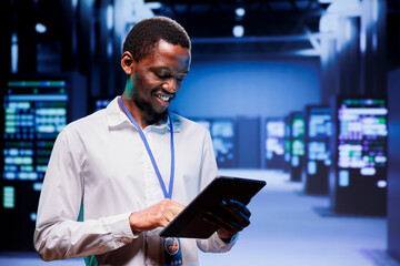 Engineer in high tech location delivering extensive computing power, capable of processing and...