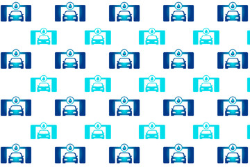 Abstract Changing Car Oil Pattern Background