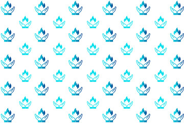 Abstract Fire Insurance Pattern Background