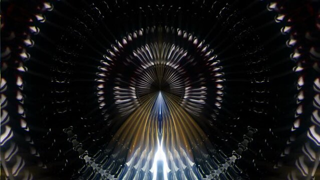 Dazzling light reflection on water surface Eye Strobbing effect on motion background Video Art VJ Loop