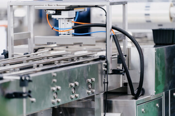 machine working in factory